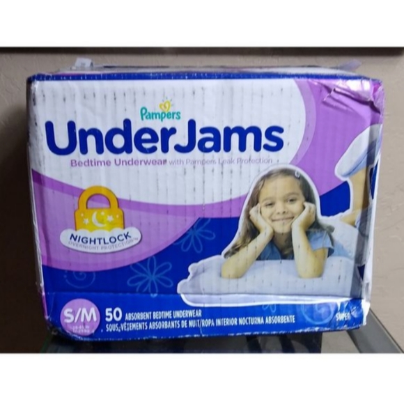 pampers underjams small medium